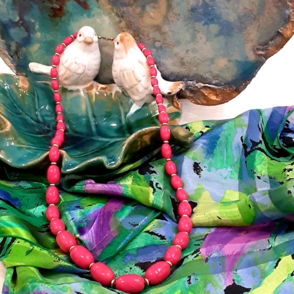 Pretty In Pink Necklace